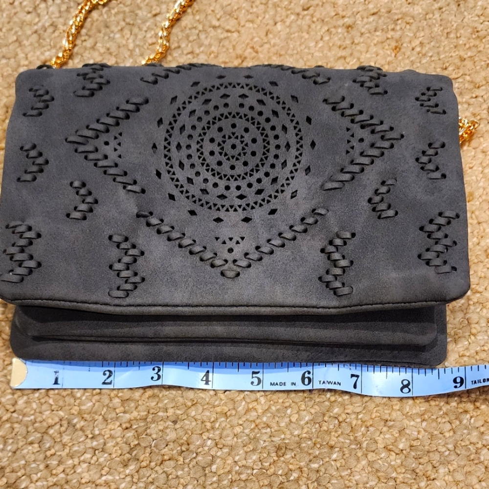 nwot Street Level  charcoal gray purse